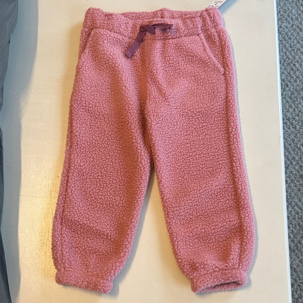 NWT OshKosh B'gosh Pink Fleece Joggers